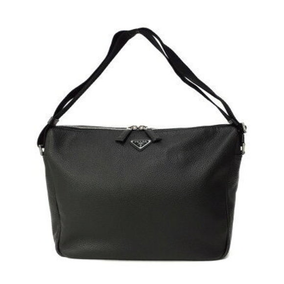 Prada Vitello Dino Leather Shoulder Bag - Picture 1 of 8